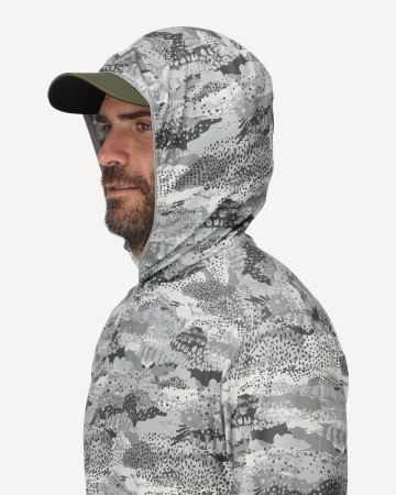 ТермоХуди Simms Bugstopper Solarflex Hoody (Мужской; M; Shroud Sterling)